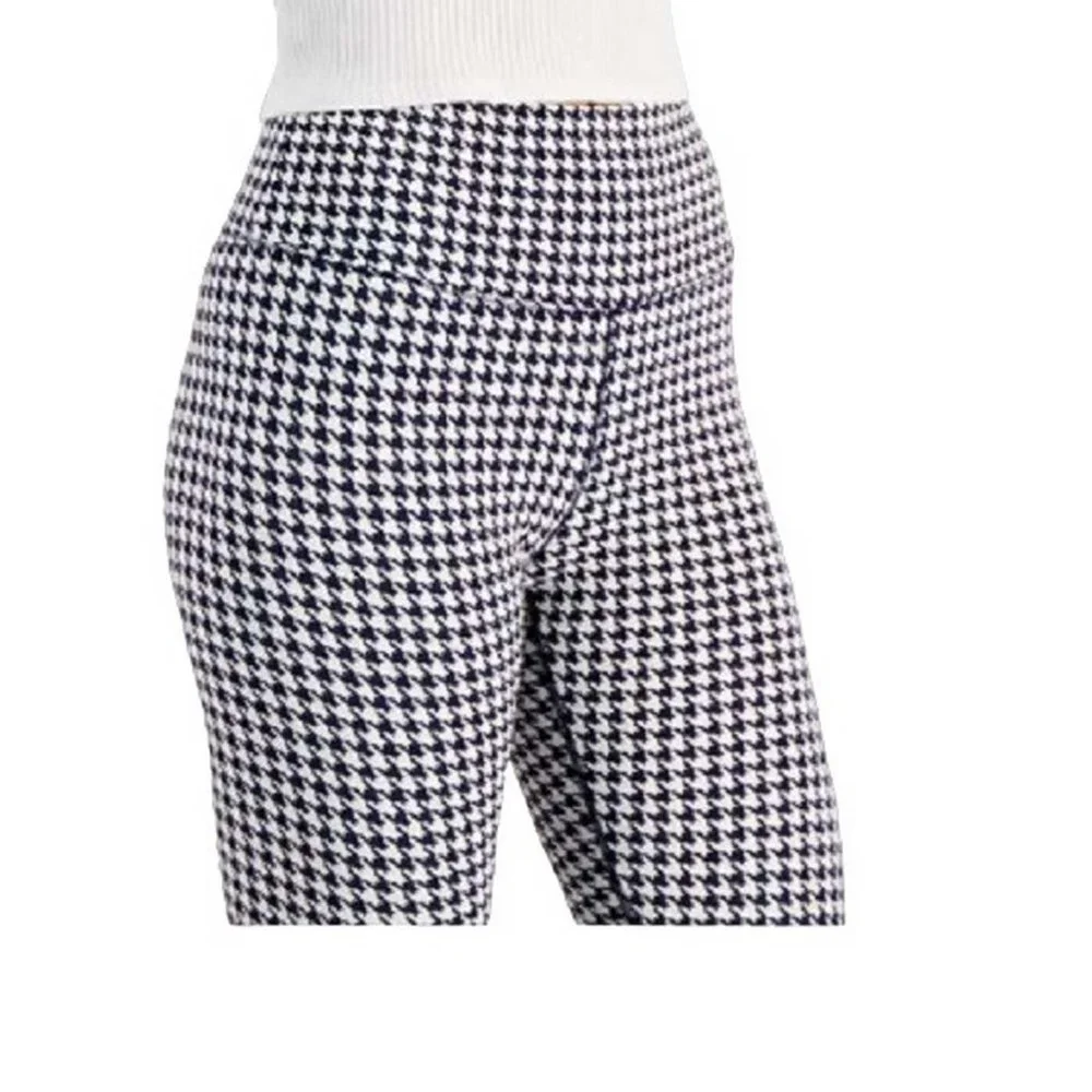 I.N.C. INTERNATIONAL CONCEPTS Houndstooth Compression Leggings LARGE (310) - Picture 4 of 6
